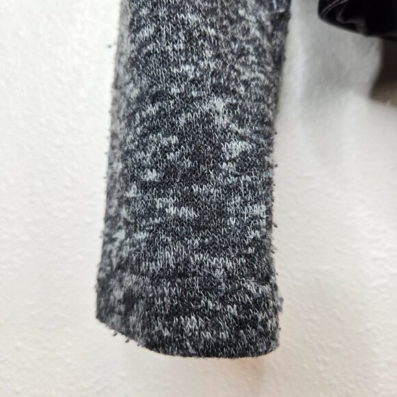 J2 Bomber Jacket w/ Hoodie in Soft Faux Leather Size M - Picture 4 of 14